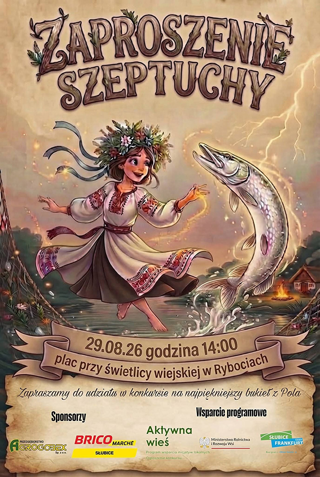 „Szeptuchy” w Rybocicach. Muzyka, zioła, konkursy i potańcówka pod gwiazdami