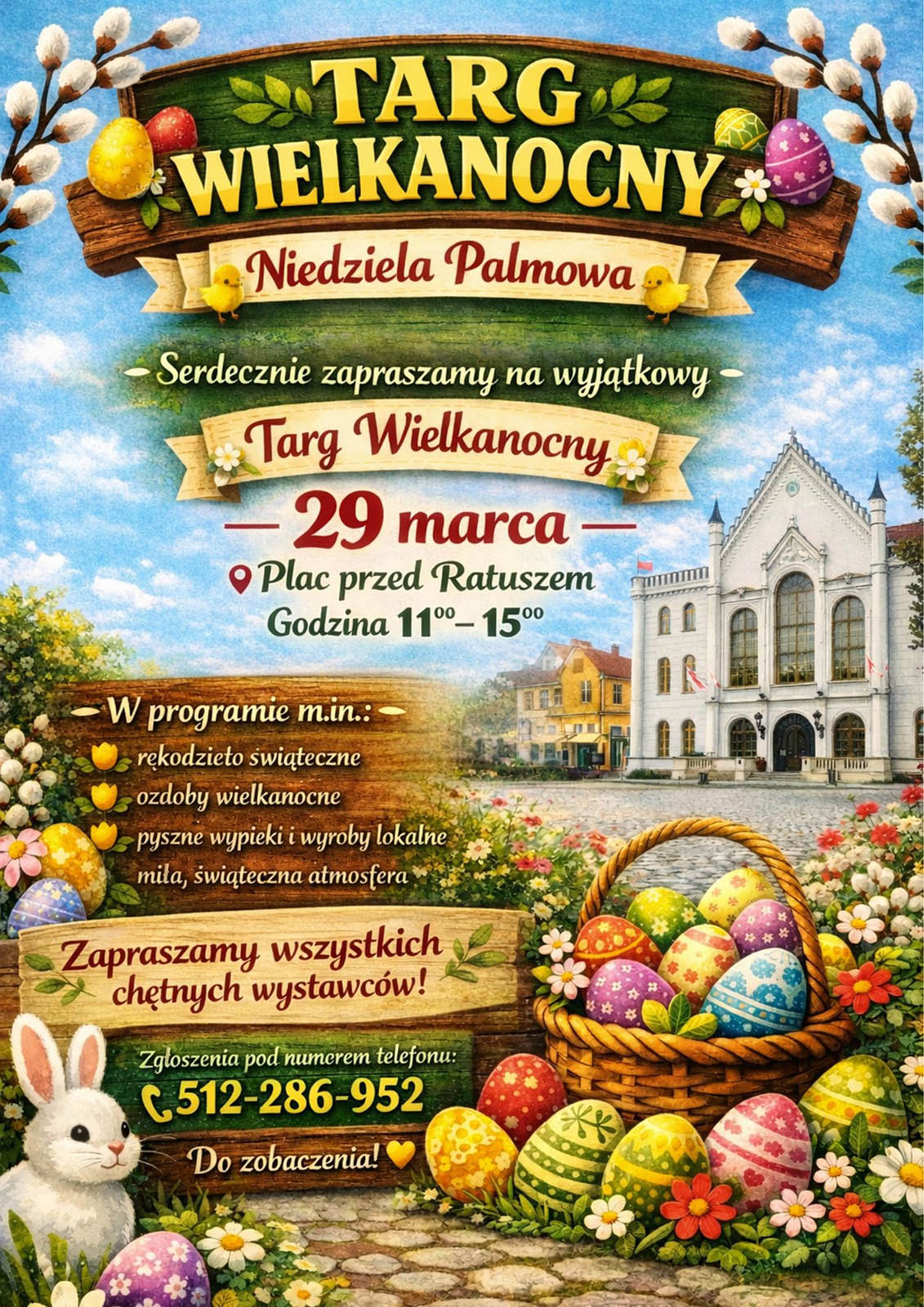 W Ośnie Lubuskim odbędzie się Targ Wielkanocny