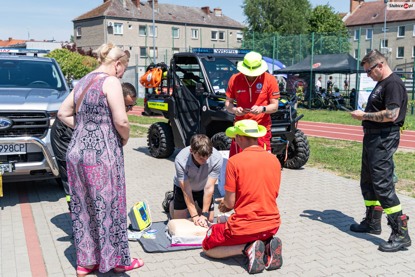 Krajowy Trening Pierwszej Pomocy odbył się m.in. przy Szkole Podstawowej nr 3 w Słubicach
