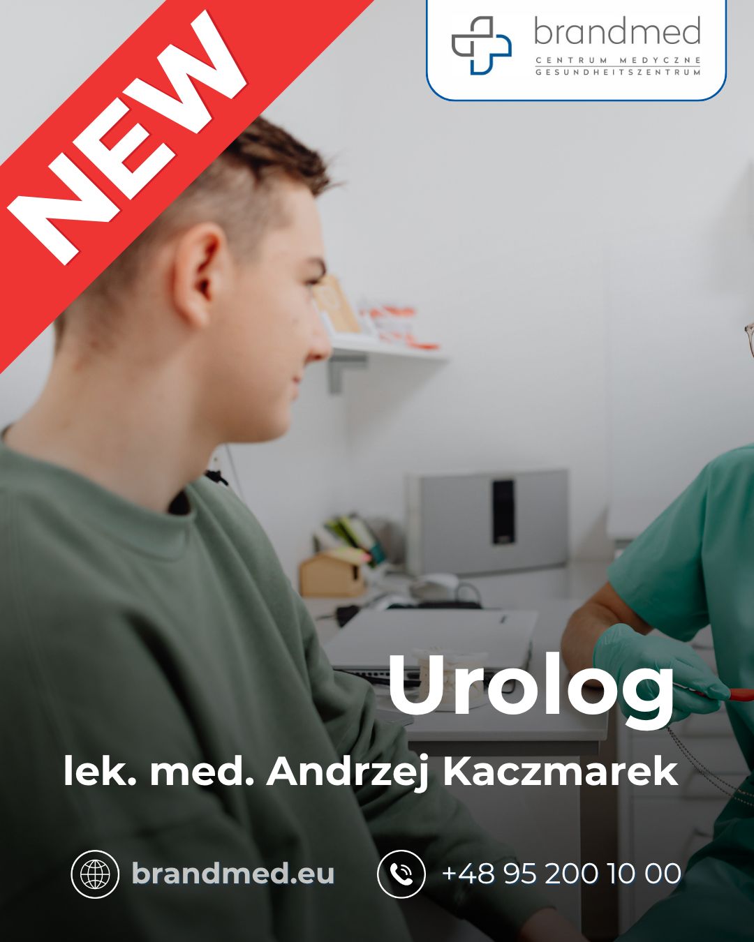 26 maja rusza poradnia urologiczna w Centrum Medycznym Brandmed