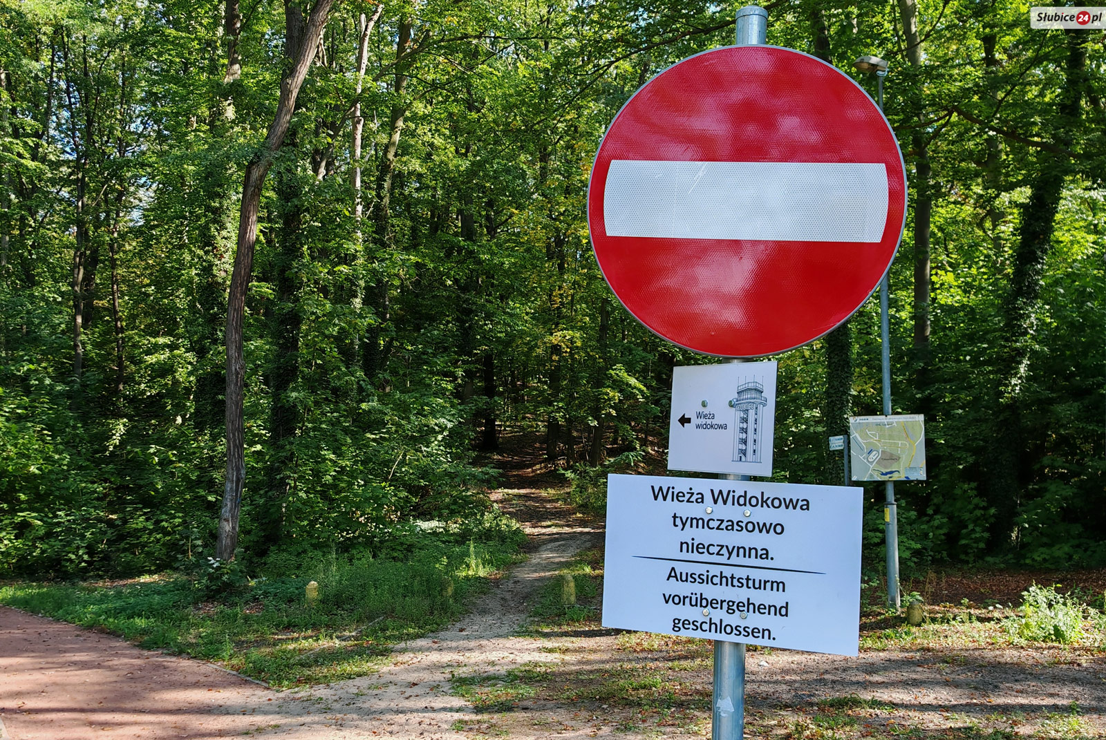 Wieża widokowa w Słubicach zamknięta na dłużej