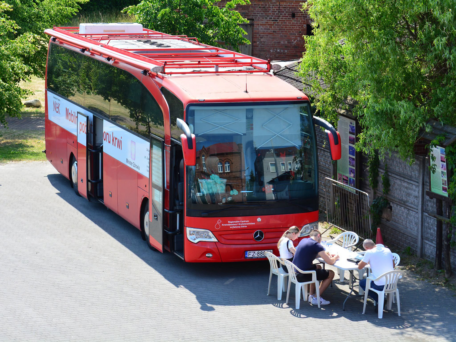 Podczas akcji krwiodawstwa w Cybince zebrano ponad 7 litrów krwi