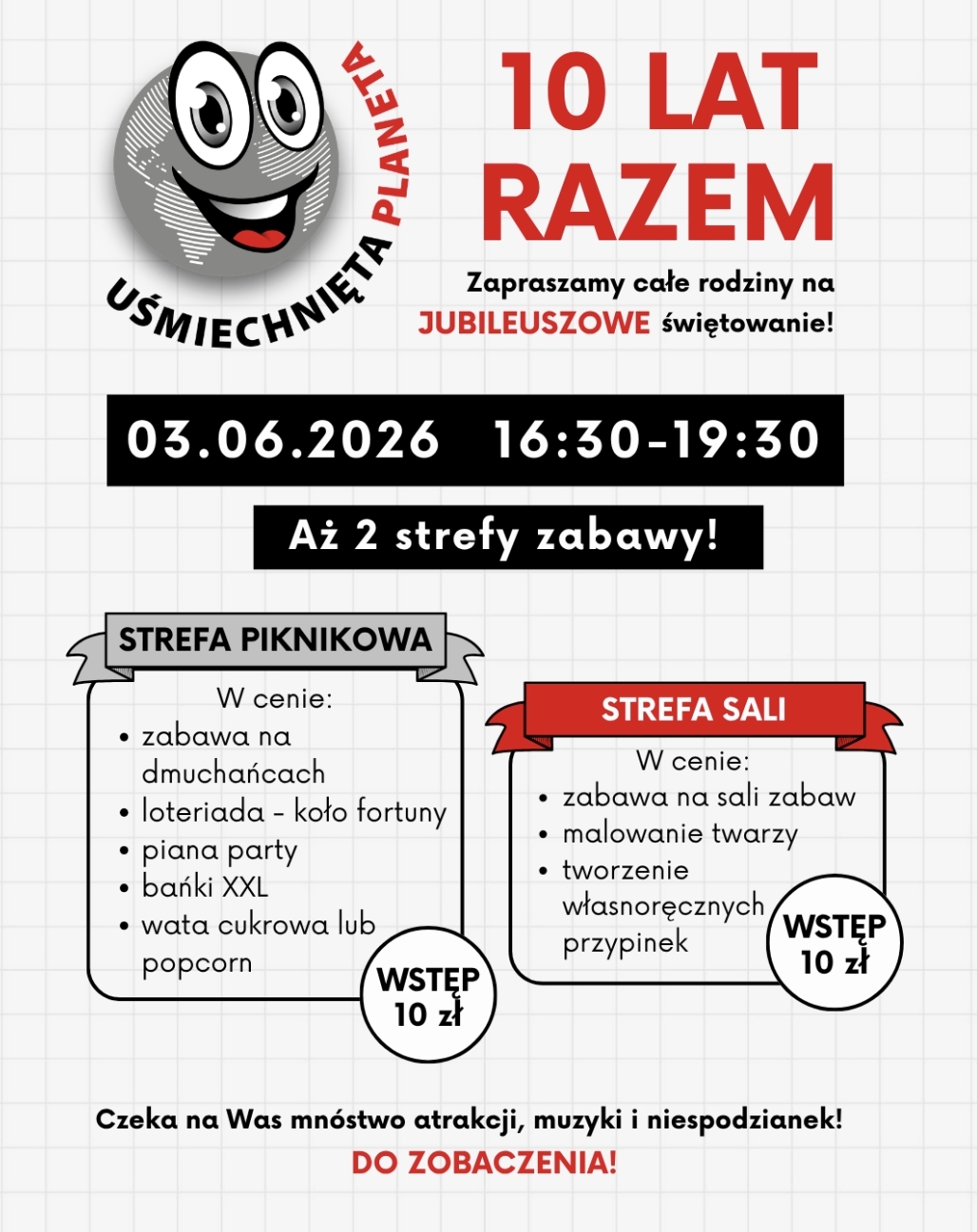 Uśmiechnięta Planeta świętuje 10 urodziny