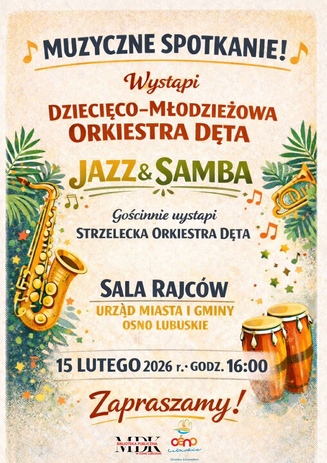 Jazz & Samba w Ośnie Lubuskim