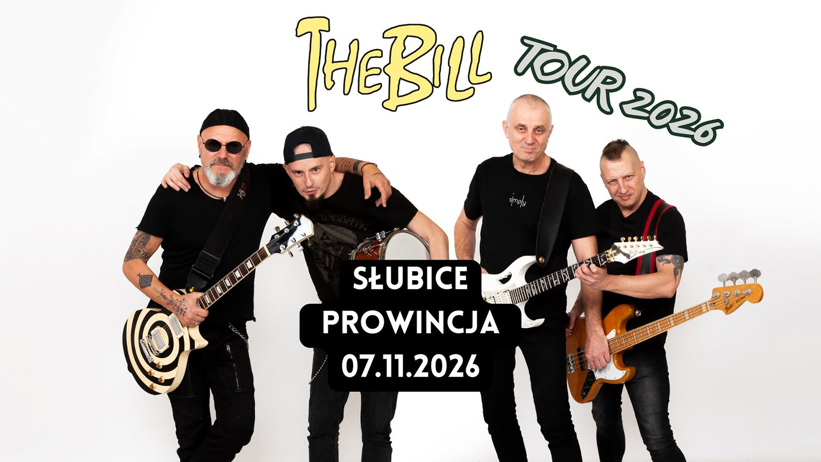 Zespół The Bill zagra koncert w Prowincji