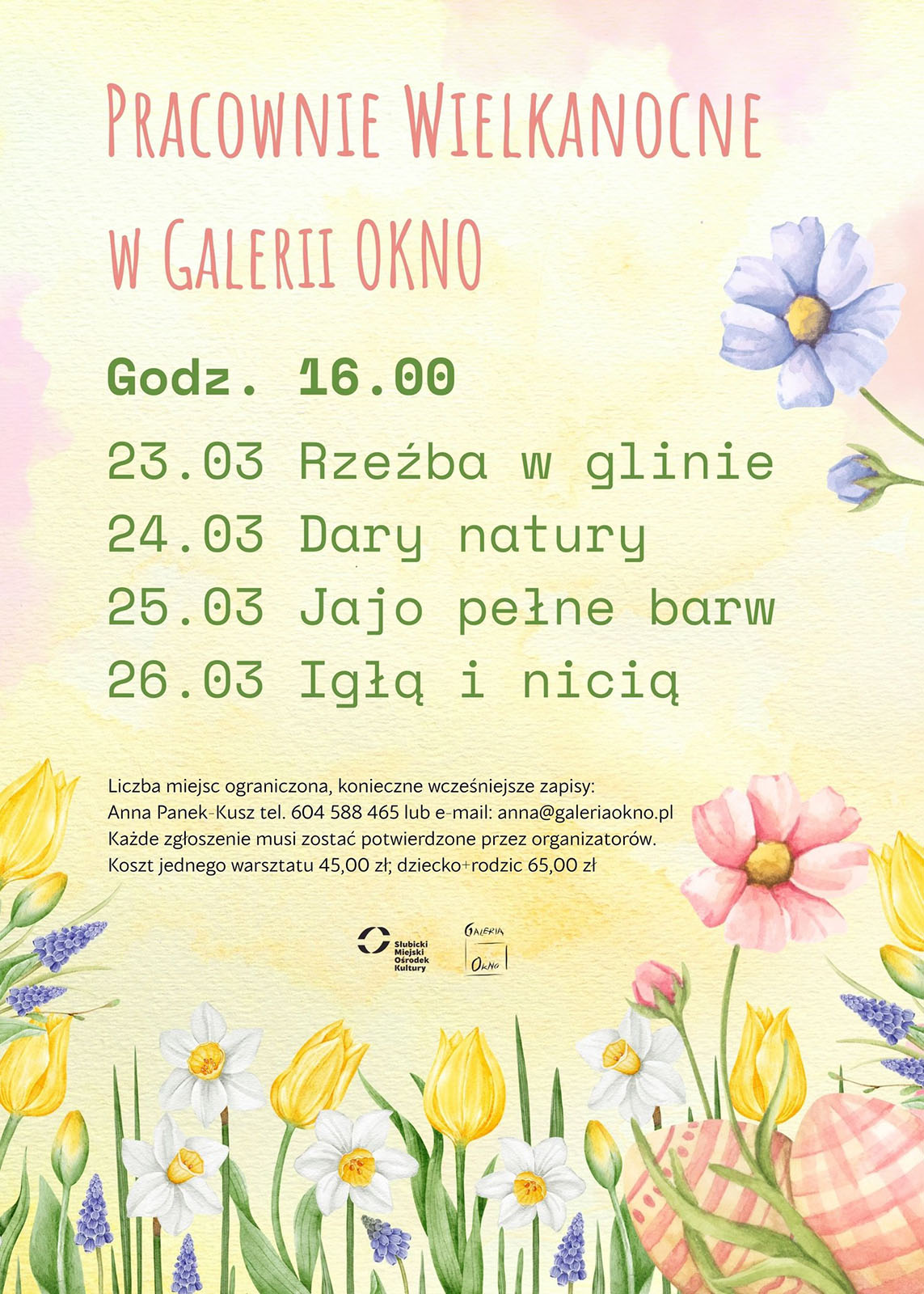 Pracownie Wielkanocne w Galerii OKNO w Słubicach