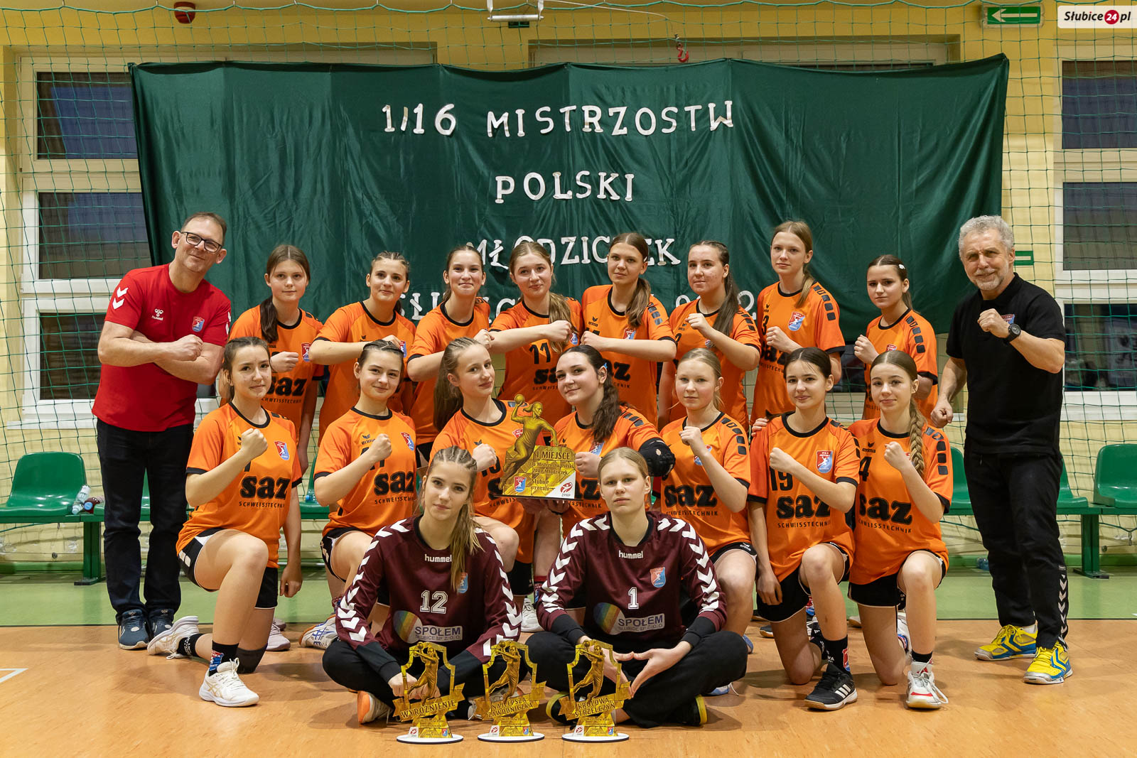 UKS Jedynka Słubice z awansem do 1/8 Mistrzostw Polski Młodziczek