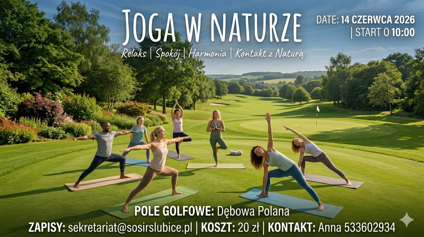 joga w naturze