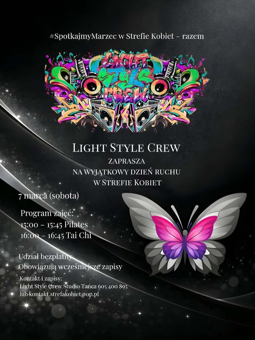Light Style Crew i Strefa Kobiet zapraszają na zajęcia