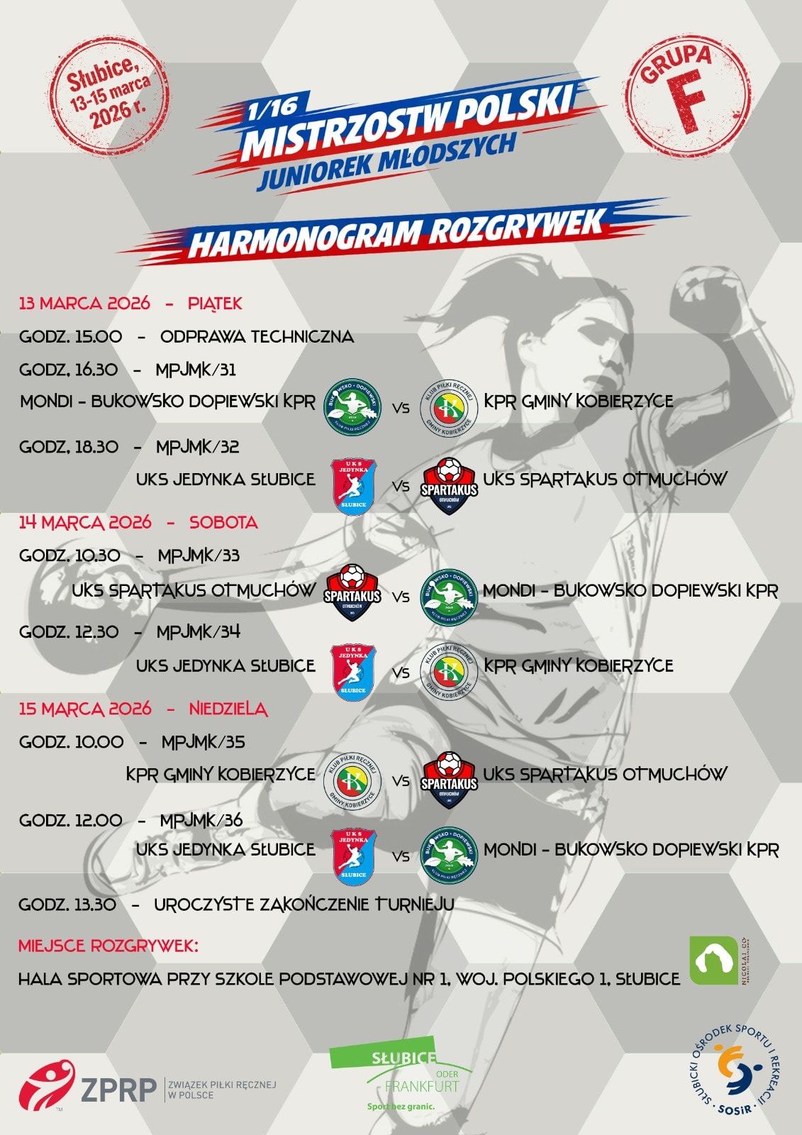 mp juniorek mlodszych mecze