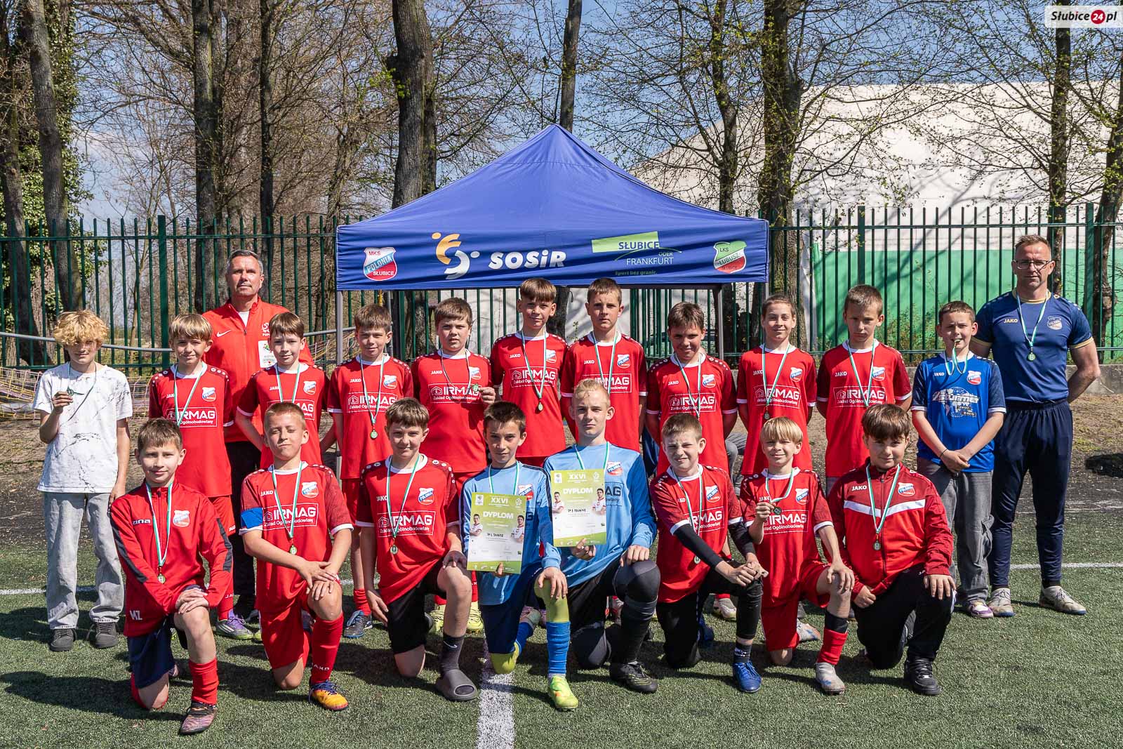 Reprezentacja SP1 Słubice wygrała w kategorii U12