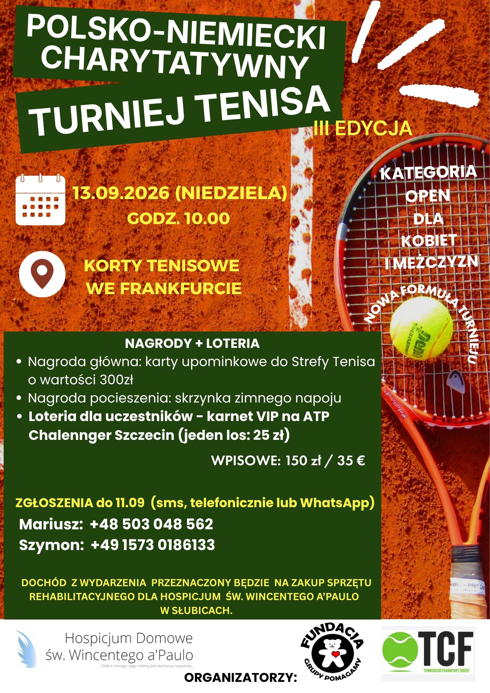 tenis III ffo plakat