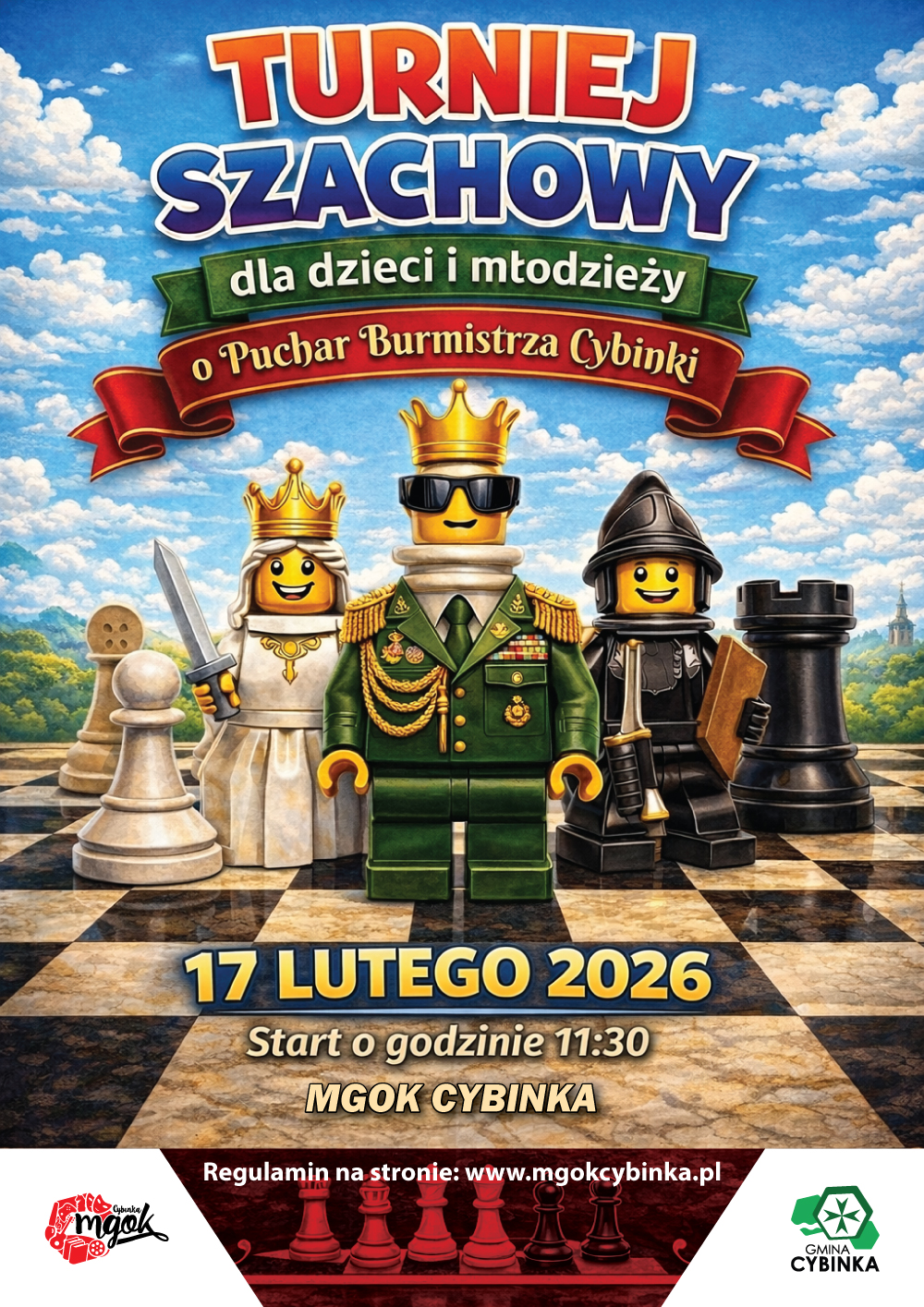 W Cybince rozegrany zostanie turniej szachowy