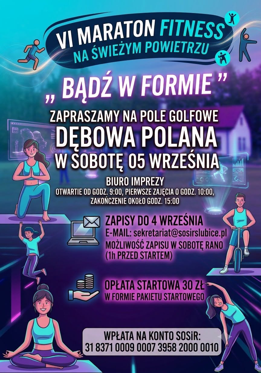 vi maraton fitness badz w formie
