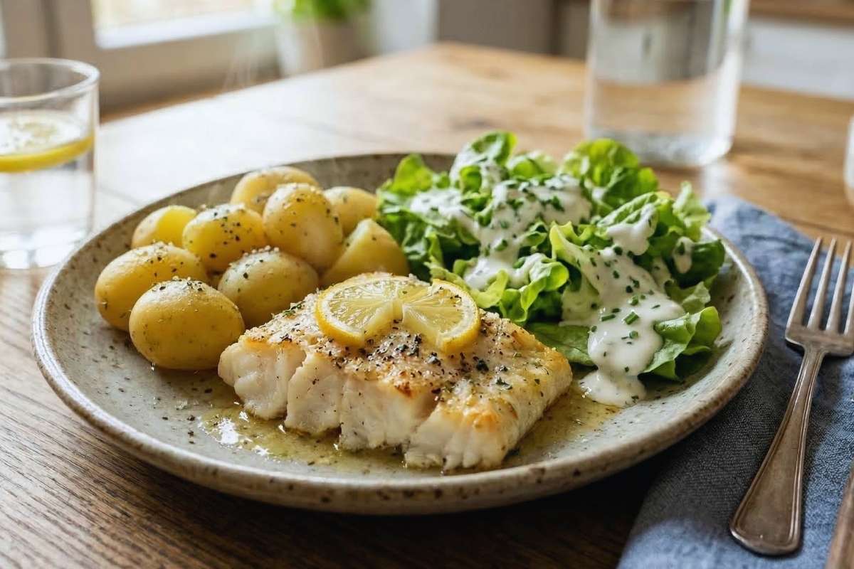 pieczona ryba na diecie lekkostrawnej